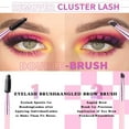 thumbnail image 6 of GivAngel Lash Extension Kit DIY 640 pcs Lash Clusters Eyelash Extension Kit,10-16mm 50D-100D Individual Lashes Kit with Lash Bond and Seal, Lash Tweezers for Self Use，cleansing oil (50D-100D Kit), 6 of 10