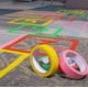 thumbnail image 5 of Rollos de cinta adhesiva de color, 7 rollos de 2,54 cm x 20 yardas (aproximadamente 20 metros), cinta de color para profesores, adecuada para arte Jormftte HMHZ651, 5 of 7