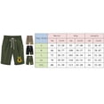 thumbnail image 2 of Gubotare Women Casual Shorts Women's Classic-Fit Knit Pull-On Short,Army Green XL, 2 of 3