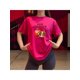 thumbnail image 2 of Playera Frutal Granadas San Joaquin Valley – Estilo Fresco con Sabor a Granada Ropa Para Mujer Color Fucsia Talla Chica Marca Emil SaEs, 2 of 4