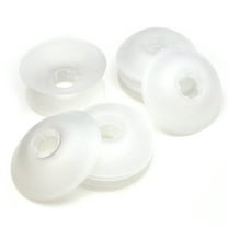 The Beadsmith Bob-EEZ Cord Management – No-Tangle Thread Bobbins – 2-1/2”, Bag of 8 pieces – Storage Organization – Jewelry Tools for Kumihimo Braiding and Macrame Designs, Clear