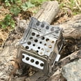 thumbnail image 3 of Lixada Outdoor Stove,Wood Stove Outdoor Picnic Stainless Steel Stove Stoves Portable Stove Bbq Stove Stainless Steel Huiop Portable Stove Stainless Zdhf, 3 of 7