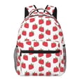 thumbnail image 1 of Disketp Cartoon Strawberry Mochila Estampada para Hombre y Mujer – Mochila Ligera Clásica con Múltiples Bolsillos para Universidad, Trabajo y Viajes-One Size, 1 of 5