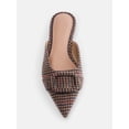 thumbnail image 5 of Free Assembly Women's Plaid Buckle Mules, 5 of 7