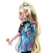 Monster High Lagoona Blue Fashion Doll with Pet Fish Neptuna, Mesh Tee, Cargo Pants and Accessories