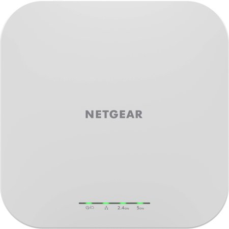 UPC: 0606449148282 | NETGEAR AX1800 Dual Band PoE Multi-Gig Insight Managed WiFi 6 Access Point  White