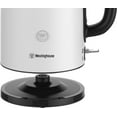 thumbnail image 3 of Westinghouse 1.7L Electric Steel Kettle - Matte White, Durable Steel Body Construction, 3 of 7