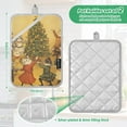 thumbnail image 6 of Yayeee Pot Holders Kitchen Heat Resistant with Pocket 7"x9.8" Cotton Oven Cooking Hot Pads, Party Of Cats, 6 of 7
