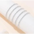 thumbnail image 2 of ORUYROP Multilayer Rhinestone Spiral Arm Cuff Bracelets for Upper Arm 2 Pcs, Crystal Silver Prom Bridal Bangle Bracelet for Party Bride Wedding…, 2 of 6