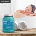 thumbnail image 3 of Sales Marinas de Ba&ntilde;o 1300g con Aceite Esencial Natural de Naranja - Extractos de Ginseng y Algas - 100% Natural Sal Marina para un Buen Sue&ntilde;o - Relajaci&oacute;n - Belleza -, 3 of 7