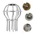 thumbnail image 3 of EeaseCA 1Pc Stainless Steel Rooftop Drain Sink Draining Mesh Cover Anti-blocking Cover, 3 of 8