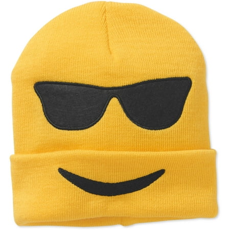 Women's Sunglasses Emoji Beanie - Walmart.com
