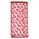 thumbnail image 1 of cortina de tiras con borlas para ventana, panel divisor de ambientes, mampara para puerta, bufanda, cortina, cenefa, tratamiento para ventanas (rojo), 1 of 7