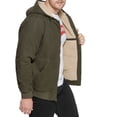 thumbnail image 4 of Big & Tall Levi's® Sherpa-Lined Trucker Jacket Color: Olive Size: XL TALL, 4 of 4