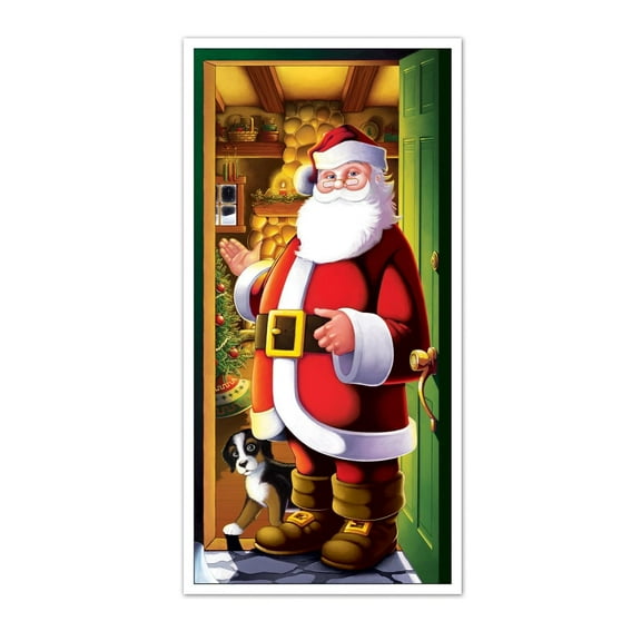 12 Pack Beistle Christmas Santa Door Cover