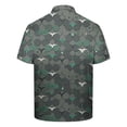 thumbnail image 4 of Fnnxeal Mens Polo Shirts Casual Collared Golf Print Short Sleeve Summer Multicolor Polo Shirts for Men Size 4XL, 4 of 5