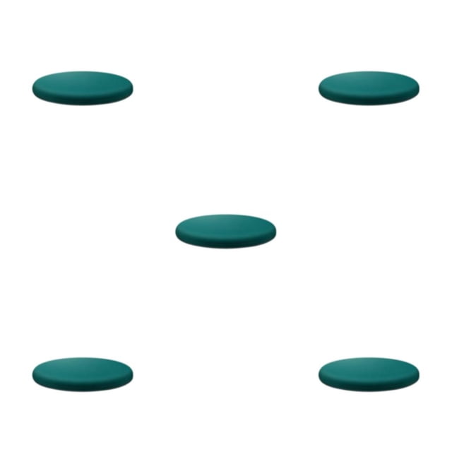 Monstrate Sillas fáciles de limpiar y sin hilos sueltos Funda de silla premium y cocinas Amplia aplicación Cómoda Alta resiliencia Verde 35 * Type2 NO2