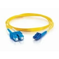 thumbnail image 3 of C2G 7m LC-SC 9/125 Duplex Single Mode OS2 Fiber Cable - Yellow - 23ft - 7m LC-SC 9/125 Duplex Single Mode OS2 Fiber Cable - Yellow - 23ft, 3 of 4