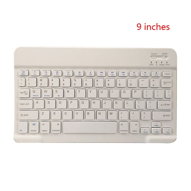 Mini teclado inalámbrico portátil de 9 pulgadas con Bluetooth 3.0, tableta, computadora portátil, teléfono inteligente, teclado universal Inevent EL1183-04B