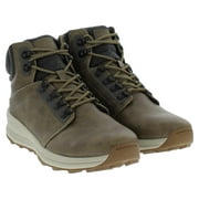 Khombu Men's Memory Foam Lightweight Hiker Boot - Brown or Grey (10, Grey)