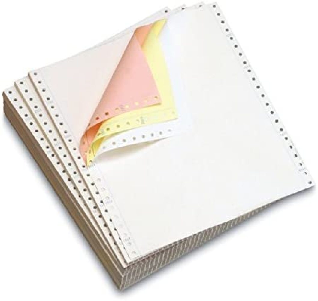 RovKeav Continuous Computer Form Paper 9 1 2 W X 11 L 3 Part Color Carbonless Paper white Rovkeav continuous computer form paper 9 1 2 w x 11 l 3 part color carbonless paper white