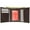 Brown, variant on RFID Genuine Leather Trifold ID Card Holder Wallet RFID 1145 (C)