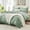 05-Sage Green, variant on Andency Burnt Orange Comforter Sets King, 7 Pieces Terracotta Bed in a Bag Fall Bedding Comforter Sets for King Bed, Soft Fluffy Boho Tassel Rust Bed Set with Comforter, Sheets, Pillowcases & Shams