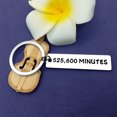 thumbnail image 4 of Musical Lovers Gifts Rent Season of Love 525,600 Minutes Keychain Inspirational Gifts Graduation Jewelry Friendship Gift Anniversary Wedding for for Her him Gift for Musical Christmas Birthday Gift, 4 of 4