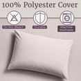 thumbnail image 4 of Brushed Microfiber Sheet Set- 4 Piece Bed Linens- Fitted & Flat Sheets, 2 Pillowcases- Wrinkle, Stain & Fade Resistant by Somerset Home (Queen, Beige), 4 of 7