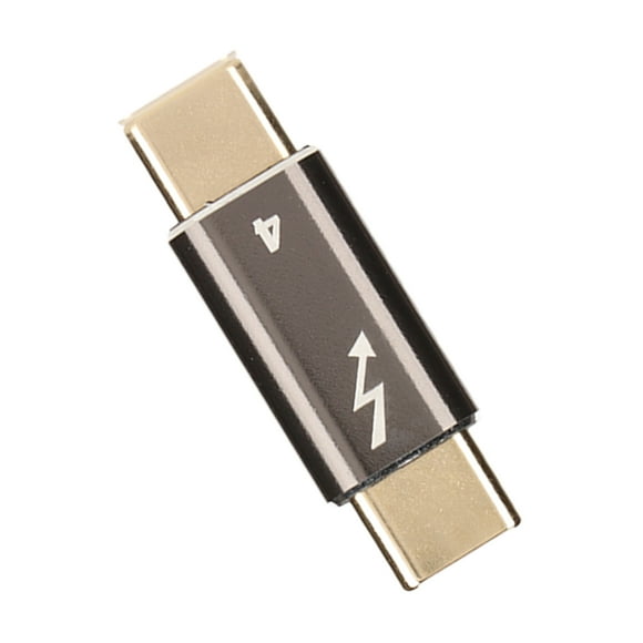 Type C Male To Type C Male Connector, Type C Male To Type C Male Adapter 40Gbps Bidirectional Charging High Power For Tablet