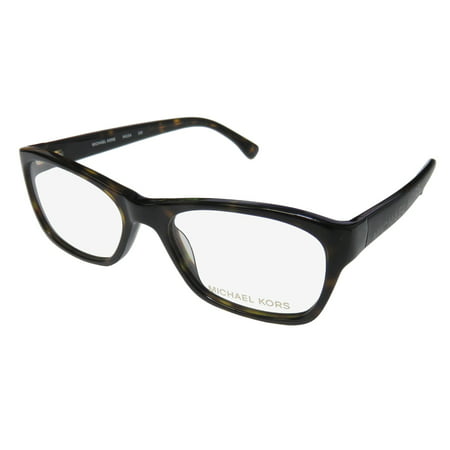 New Michael Kors 254 Mens/Womens Designer Full-Rim Tortoise Prestigious Brand Modern Hip Frame Demo Lenses 50-17-130 Eyeglasses/Eyewear