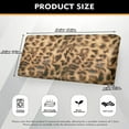 thumbnail image 4 of Renewold Brown Cheetah Print Stretch Couch Seat Cushion Cover Separate Sofa Seat Cushion Cover Flexibility Loveseat Seat Cover Washable Stay in Place for Dogs, Cats, M, 4 of 5