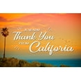 thumbnail image 4 of Los Angeles, California, Sunset and Birds, A Warm Thank You from California (1000 Piece Puzzle, Size 19x27, Challenging Jigsaw Puzzle for Adults and Family, Made in USA), 4 of 4