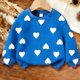 thumbnail image 4 of Manga larga vestido de línea para las mujeres imprimir casual suelto sudadera con capucha, forrado de lana cálido manga larga cuello redondo suéter para invierno otoño uso diario, 4 of 6