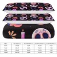 thumbnail image 2 of HAHDAXIA Skull Pattern Bedding Solid Comforter Set for All Seasons,3 Pieces(1 Comforter+2 Pillowcases),Soft Microfiber Bedding Set Full(79"x90"), 2 of 7