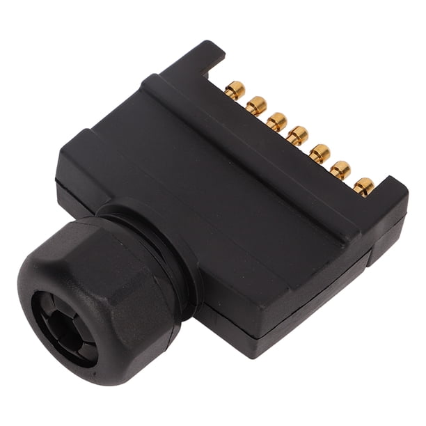 Conector Plano de Remolque, Terminales de Cobre Au Aupresto Aprización 7pin Adaptador de Remolque para Automóviles Camiones RVS Caravans