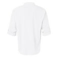 thumbnail image 5 of Linen Button Down Shirt Men Mens Linen Shirts Stand Solid Pocket Big And Tall Long Sleeve Pullover Shirt Linen Shirts Men White XL, 5 of 5