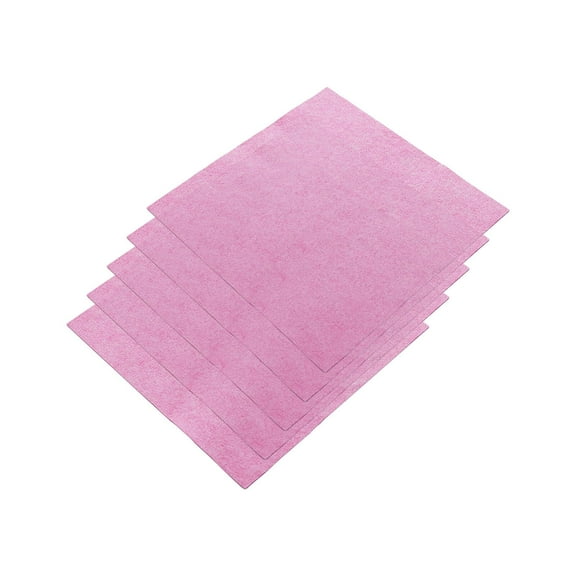 ACDANC 5Pcs Dish towels for Kitchen Oil-Resistant Easy Rinse Pink Kitchen Accessories Dry Wet Use Pink Kitchen Decor Pink