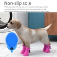 thumbnail image 5 of Funda De Silicona Para Zapatos De Mascotas, Impermeable, Suela Blanda, Antideslizante, Botas Para Mascotas, Protector De Patas Para Gatos Y Perros Kearding PT002312-05, 5 of 5