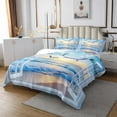 thumbnail image 3 of Erosebridal Adult Beach Coverlet Set Twin, Sea Bird Bedding Set, Ocean Print Decor 2 Pieces, 3 of 5