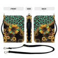 thumbnail image 5 of FOR U DESIGNS Sunflower Leopard Print Bible Case with Strap Leather Bible Covers for Men Size Large Easy to Clean Sturdy Bible Protective Carrier with Handle Bible Cover Case for Women, 5 of 7