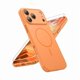 thumbnail image 1 of Chenchen for iPhone 17 Pro Max Case: [Compatible with Magsafe] Solid Orange Matte 17 Promax Magnetic Phone Cover with [Full Camera Protection] [Screen Protector] Military Grade Shockproof Protective, 1 of 1