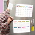 thumbnail image 4 of Soft Magnetic Message Board Office Meeting Record Writing Board Magnetic Removable Repeated Erasable Magnetic Whiteboard Set, 4 of 5