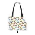 thumbnail image 2 of Xecao Cartoon Monster Trucks for Cat Carrier Small Dog Handbag: The Ideal Travel Companion for Your Pet, 2 of 8