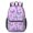 Black-4, variant on 17 Inch Lightweight Backpack,PVC Waterproof Oxford Fabric, Ergonomically Designed, with Large Capacity, Monarch Butterfly Aesthetic