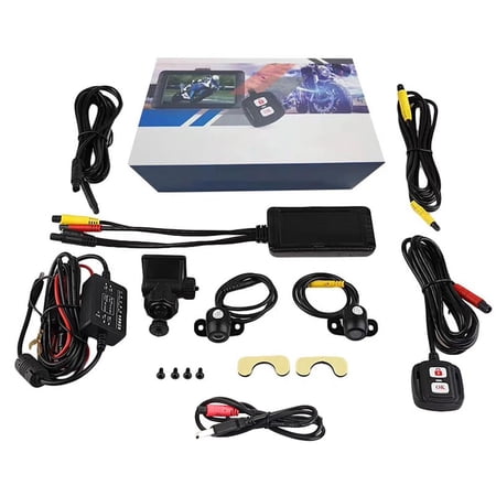 Dual-recording Driving Recorder Sensor Motorcycle Driving Recorder ...