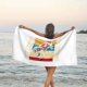 thumbnail image 3 of Y pienso para mí mismo qué maravillosa soldadura Divertida toalla de playa de soldadura Toallas de baño de microfibra Manta de playa suave para desfile Natación Yoga Mujeres Hombres, 3 of 4