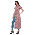 thumbnail image 2 of Moomaya Robe Longue Indienne Imprimée Kurti Robe Tunique en Coton pour Femmes, 2 of 5