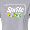 thumbnail image 3 of Sprite - Pattern Stripes - Juniors Cropped Cotton Blend T-Shirt, 3 of 5