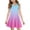 Hot Pink, variant on Beach Dresses for Girls Size 7-8 Summer Floral Print Sleeveless Sundress Comfy Crew Neck Tank Dresses Beach Cover Up Dress